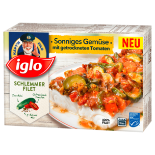 Iglo Schlemmer-Filet Sonniges Gemüse MSC 380g